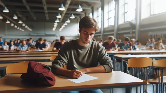 Estudiando a más no poder